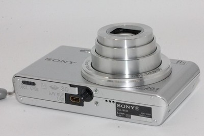 Sony DSC-W830 Cyber-Shot 20.1MP 8x zoom Digital Camera Silver | eBay