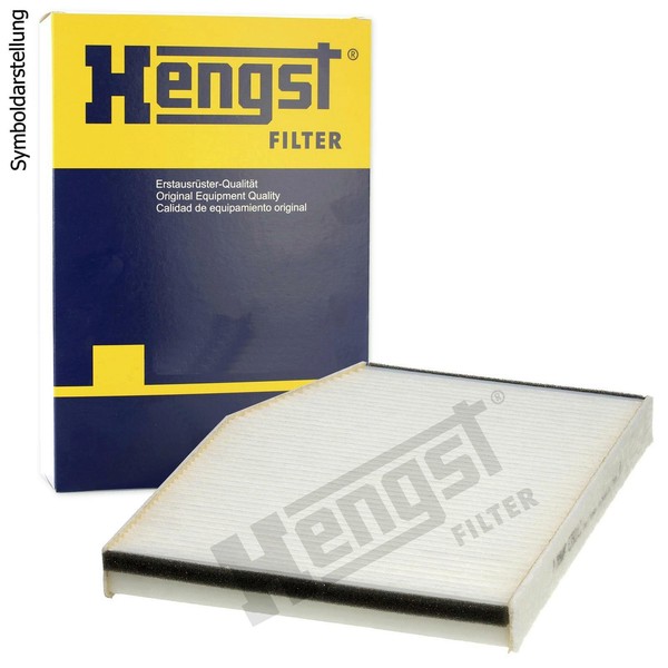 Hengst Filter Innenraumfilter Pollenfilter Filter Innenraumluft E3921LI-image