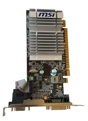 MSI NVIDIA N210-MD512D3H/LP GeForce 210 PCI Express X16 512 MB GDDR3 SDRAM CARD