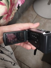 Sony DCR-SX44 Camcorder Silver 60x Optical Zoom 2000x Digital Zoom Photo Mode