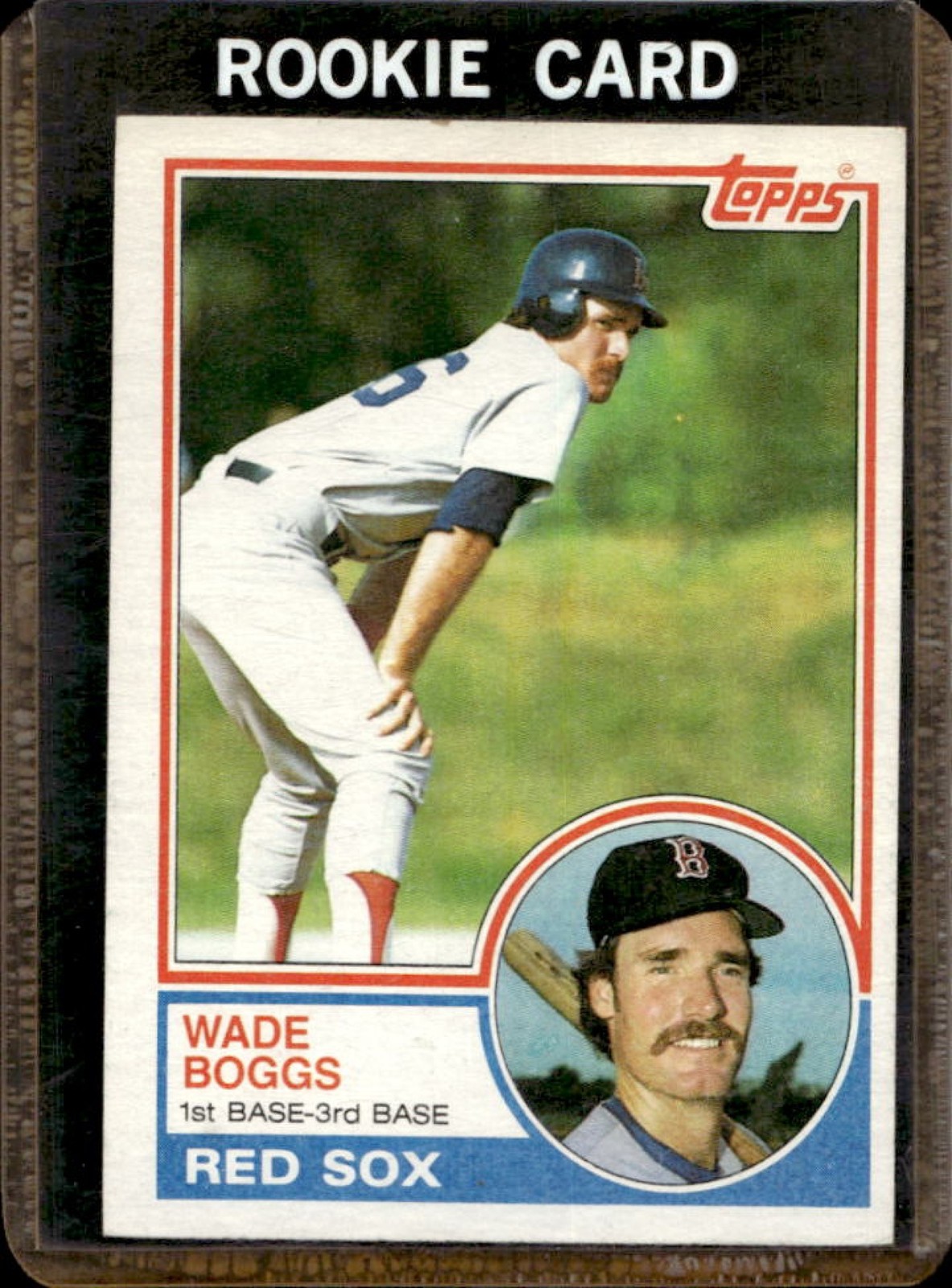 1983 Topps Wade Boggs Rookie #498 Red Sox