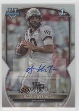 2022 Bowman U Chrome Prospect Refractor 386/499 Sam Hartman #51 Auto 0y2q