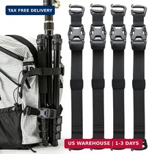 4 Pack Tactical Molle Backpack Straps, Backpack Straps Accessories, Adjustable T