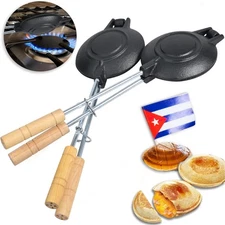 2 Uds Original Disquera de Pan Cubano Redondo – Set of 2 Cast Iron Cuban... 