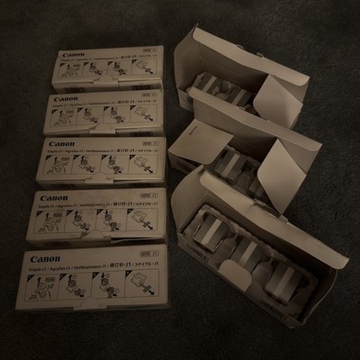 Canon 6707A001 (STAPLE-J1) Staple Cartridge - Box of 3 Lot of 8
