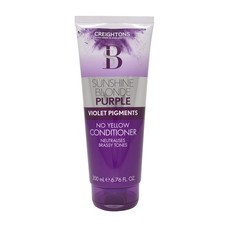 Creightons Sunshine Blonde Purple Violet 200 ml (Pack of 1), Clear White