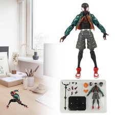 Spiderman Miles Morales Across the Spider-Verse Collection PVC Toy Play Set