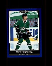 #393 Andrej Sekera Dallas Stars 2021-22 O-Pee-Chee Blue Border
