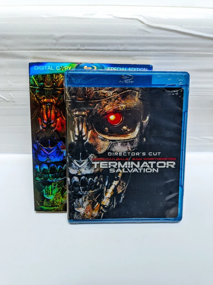 Terminator Salvation (Blu-ray, Director’s Cut) W/Slipcover RARE OOP New Sealed - Image 2 of 3