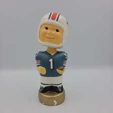 Vintage Style Miami Dolphins Bobblehead Nodder Jersey #1 Hand Crafted in China