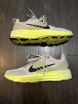 Nike Lunar Roam Neutral Grey Volt Neon Black HV0812-011 Men's Sz 10 No Shoe Box