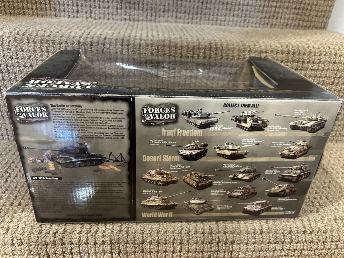 未開封　Unimax Forces of Valor No.82001 Unimax 1/32 Forces of Valor US M26 Pershing Germany 1945