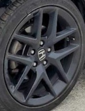 2022 Civic OE Wheel 18x8 5 Spoke V Spoke Gloss Black Honda