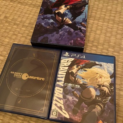 PS4 Gravity Rush 2 Gravity Daze 2 First Limited Edition Japan mit Overture Disc