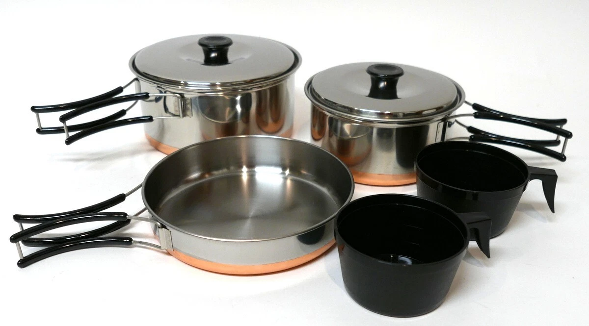 7pc Cast Iron Camp Cookware Set