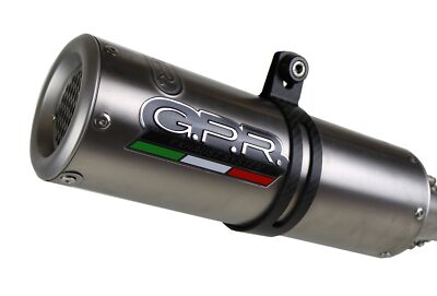 GPR Exhaust Aprilia Tuono V4 1000-RR 2015-2016 Slip-On M3 Titanium DB Killer