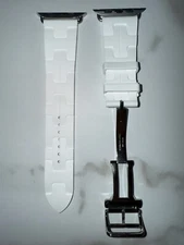 Apple Watch Hermès - 42mm Blanc Single Tour