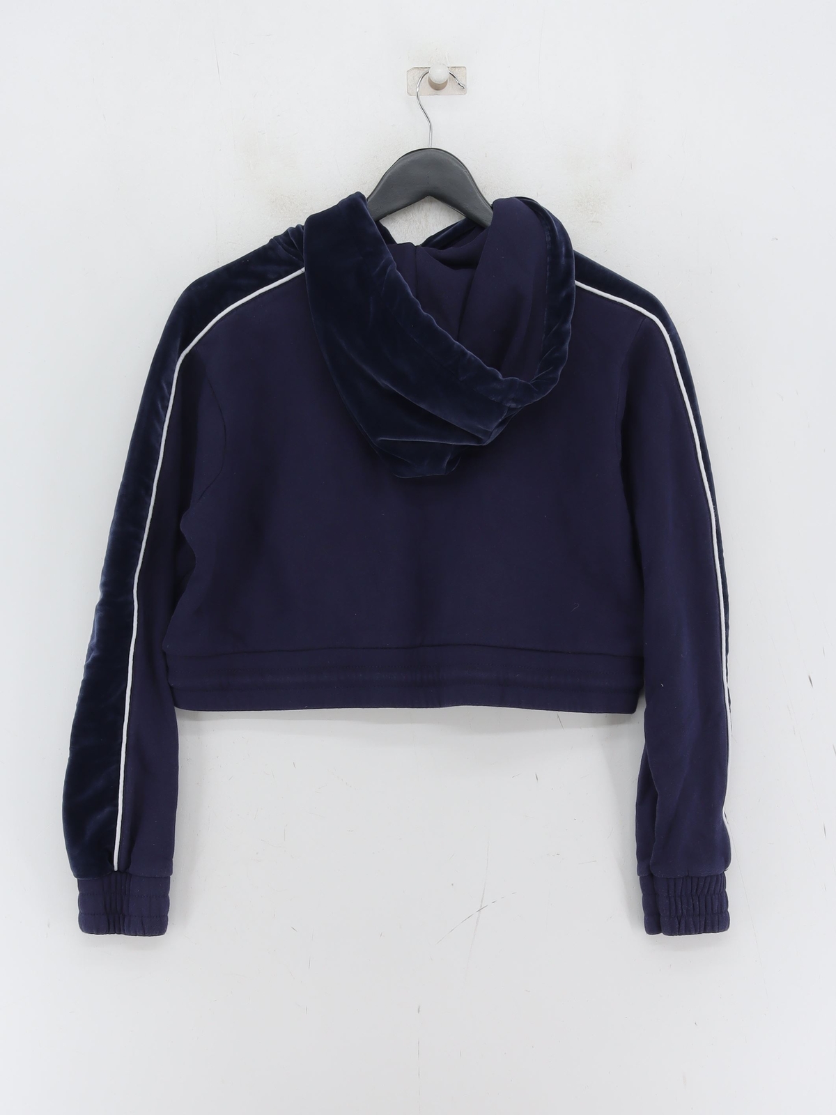 Fila Felpa Donna con Cappuccio M Viola Grafica Cotone con Pullover Poliestere