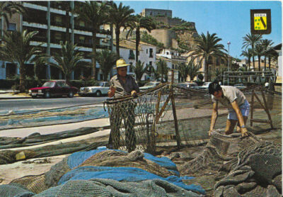 Spanien Postkarte - Detalle Del Puerto - Denia - Alicante - Ref TZ5429