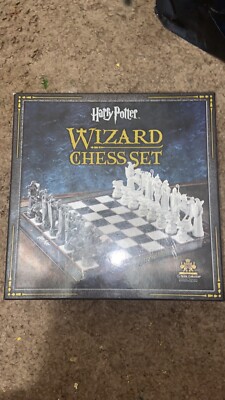 Harry Potter Wizard Chess Set The Noble Collection Complete Set