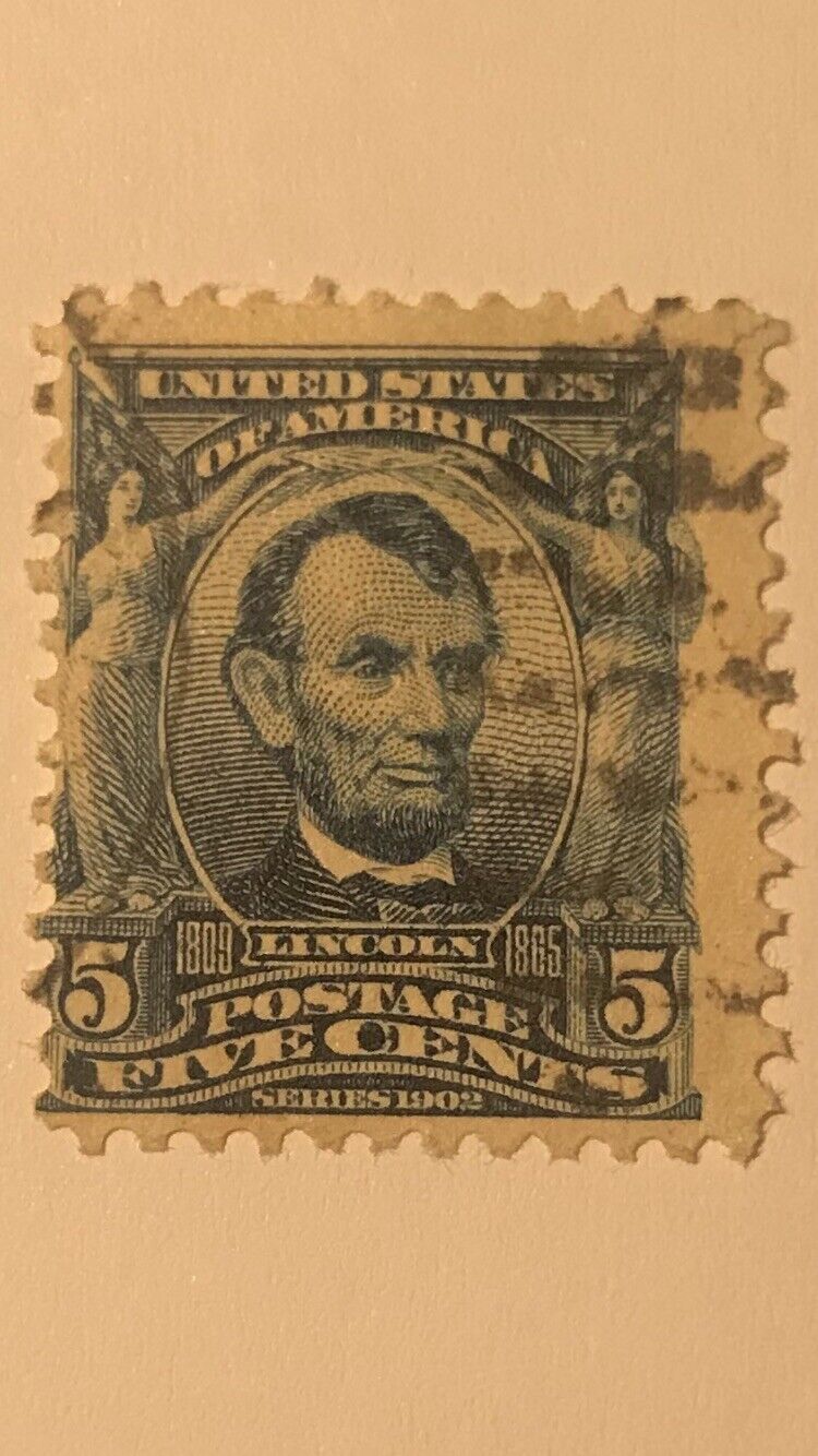 Abraham Lincoln 5 Cents U.S. Postage Series 1902 Verkoop, promoties