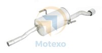 Klarius PG890M Auspuff Heckbox 206 1.4HDI CHR Trim 09-13