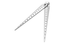 Shinwa Taper Gauge Double 62620 1.0mm-15mm Gap Hole Diameter Length Measurement