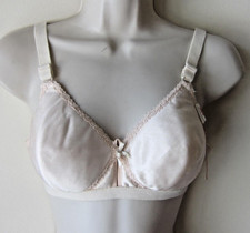 VTG Deadstock Carnival Beige Wireless Seamless Lightly Padded Bra 34B