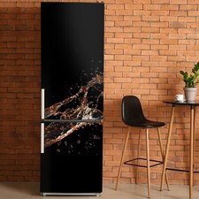 Kühlschrank Tür Folie Dekoration Klebefolie Welle Cola Getränk