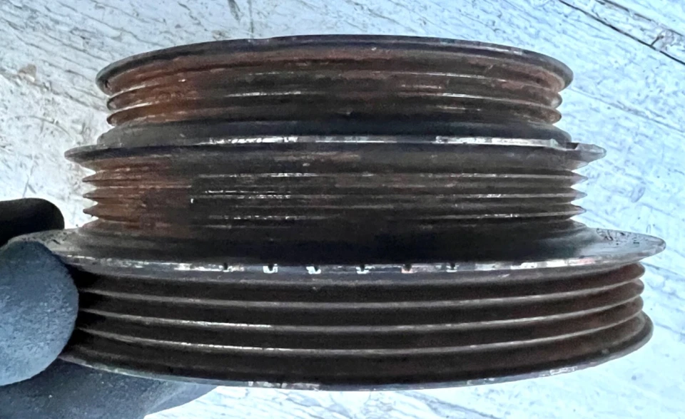 BALANCEADOR ARMÓNICO POLEA CIGÜEÑAL PARA NISSAN SILVIA S13 180SX 200SX CA18DET Foto 3 de 4