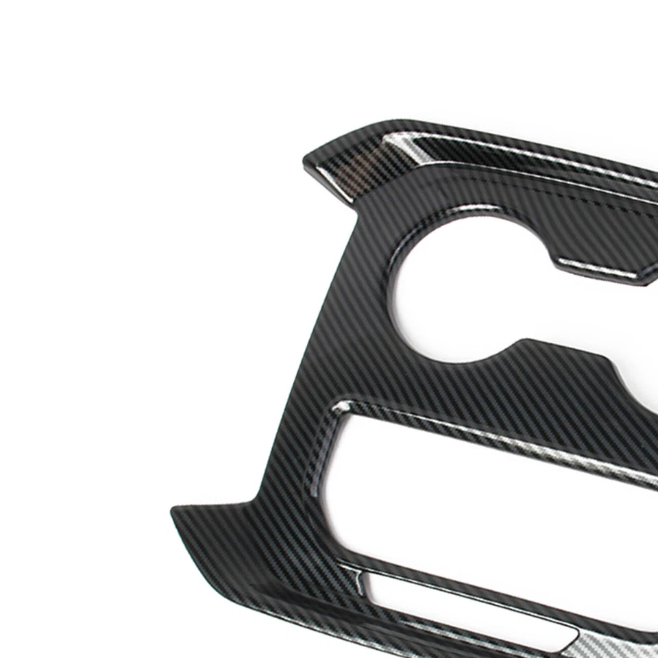 Carbon Fiber style Central Control Gear Shift Panel Trim For Chevrolet traverse - Image 4 of 4