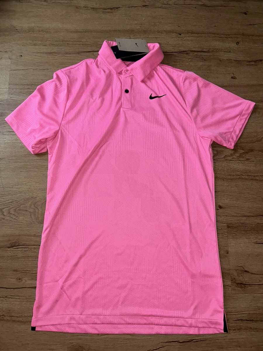 Sportswear Mens Pink Nike Dri Fit Shirt NIKE DRI FIT MENS PINK