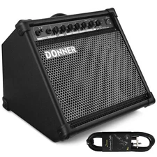 Donner DDA-35 Electric Drum Amplifier Speaker 35W Electronic Drum Amp