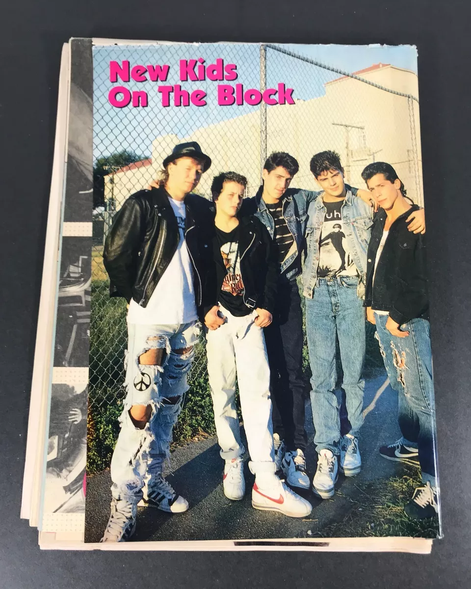 New Kids On The Block 1990 Step By Step Original Store Promo Poster II