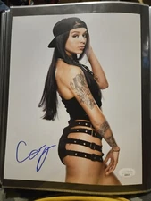 Cora Jade SIGNED 8x10 Photo Autographed *JSA CERT*  WWE  NXT