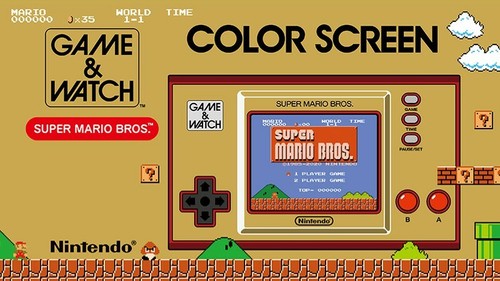 Nintendo Super Mario Bros Game & Watch 35th Anniversary from Japan - Picture 6 of 10