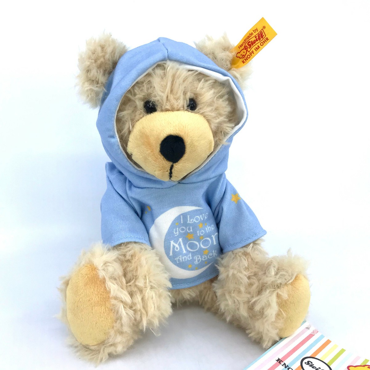 Sweatshirt Burro Steiff Fleece Hoodie Steiff NEW Charly Teddy Bear