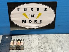 GOULD SHAWMUT MERSEN TRI-ONIC TRM-1- 1AMP, 250V FUSES- LOT OF 4