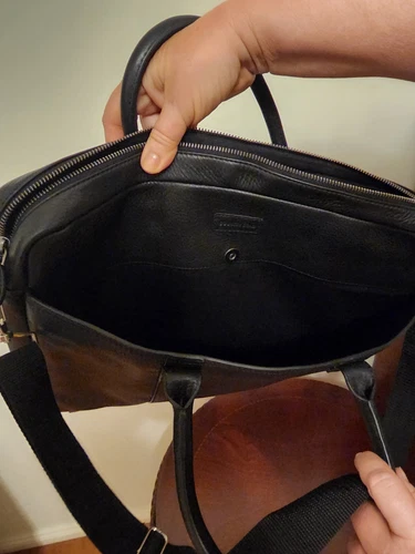 Outstanding Quality Genuine Leather Country Road Career Bag.New - Picture 5 of 7