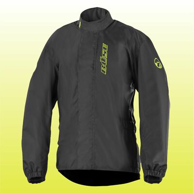 Büse Motorrad Regenjacke Aqua schwarz 135100 leicht weich kleines Packmaß Jacke