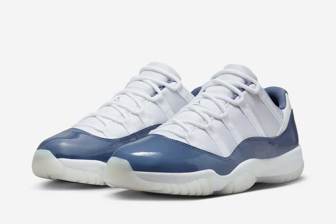 Air Jordan 11 Low FV5104-104 タグ付き FV5104-104 Nike Air Jordan 11 Retro Low Diffused Blue (Men's