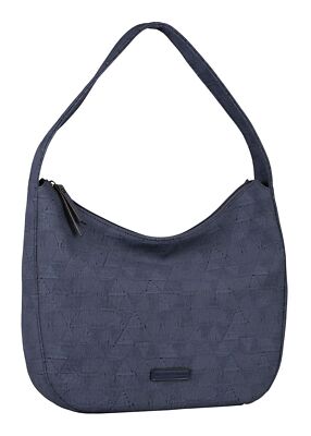 TOM TAILOR Carrie Hobo Bag M Schultertasche Tasche Denim Blue blaugrau Neu