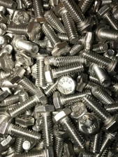 100/PC STAINLESS Hex Head bolts 1/4"-20 Thread Size, 3/4" Long $9.95 SHIPPING