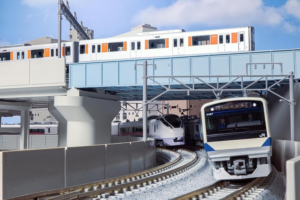 Kato 10-1844 E531 Joban Line/Ueno-Tokyo Line Add-On Set A (4