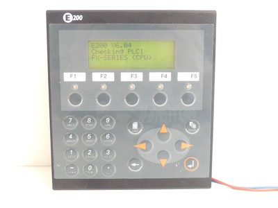 Beijer Electronics 02800F Operator Panel E200 SN:0817-011