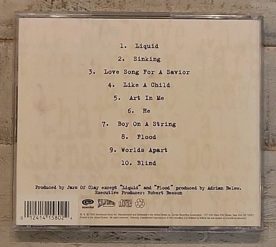 Jars Of Clay 5CD Lot Much Afraid/Who We Are Instead/Redemption Songs