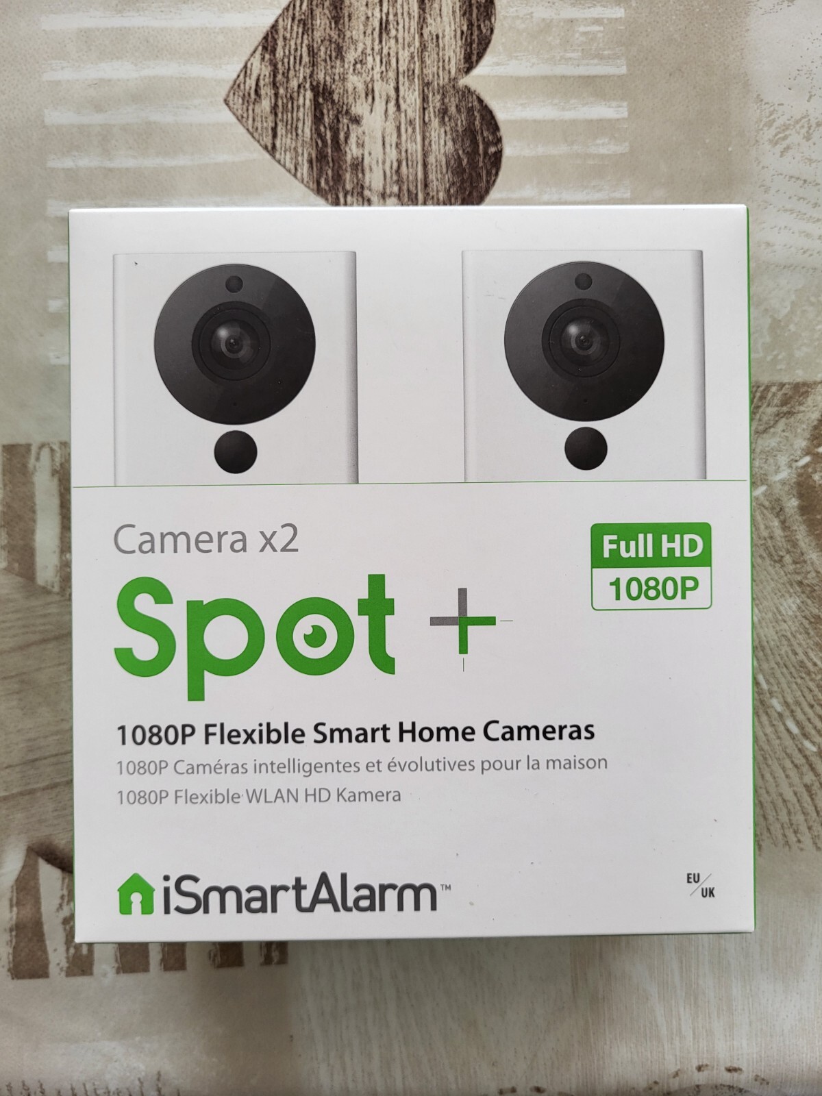 Caméra iSmartAlarm pack de 2 Wi-Fi pour sécuriser votre maison en vacances