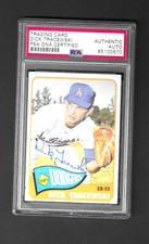 DICK TRACEWSKI L.A. Dodgers PSA/DNA Certified Autographed Card 1965 Topps #279