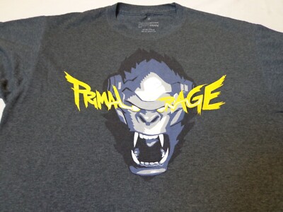 Primal Rage Overwatch Loot Crate T-Shirt Winston Graphic Tee Medium | eBay