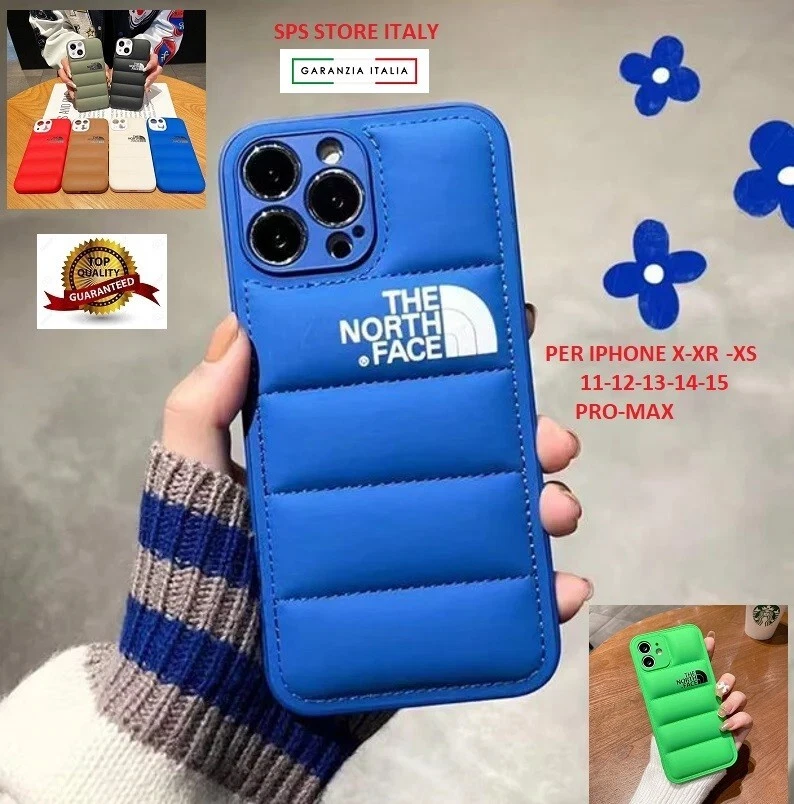 Cover For Apple iPhone Piumin The North Face XS XR 11 12 13 14 15 Pro Max Buffer - Immagine 3 di 4